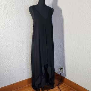 Elegant Black Sleeveless Dress